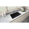 Ruvati 27 x 18 inch Granite Composite Undermount Single Bowl Kitchen Sink Midnight Black RVG2027BK - alternate 4